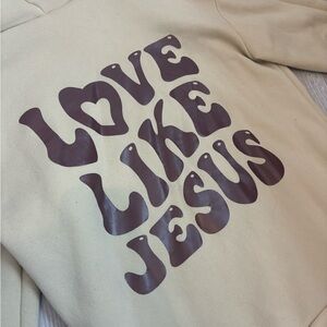 Love like Jesus hoodie